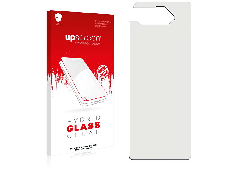 UPSCREEN klare Schutzfolie(für Asus ROG Phone 5 (Rückseite))