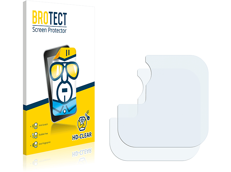 BROTECT 2x klare Schutzfolie(für Huawei 20 Pro) Mate