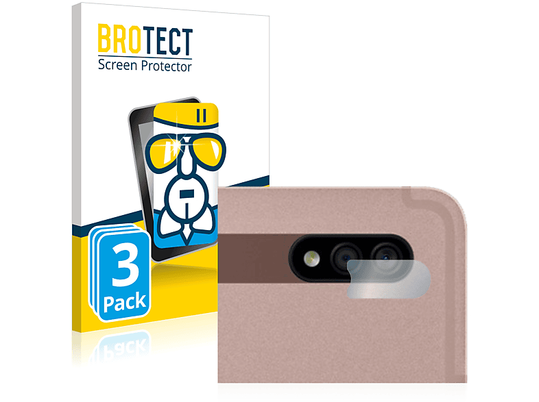 BROTECT 3x Airglass klare Schutzfolie(für Samsung Galaxy Tab S7 Plus WiFi 2020)