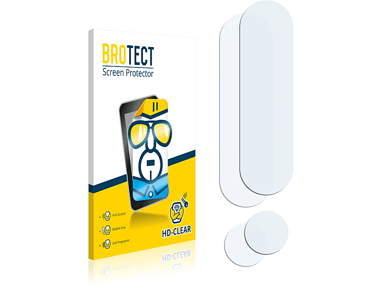 BROTECT 2x klare Schutzfolie(für Xiaomi Mi 10) | Displayschutzfolien & Gläser