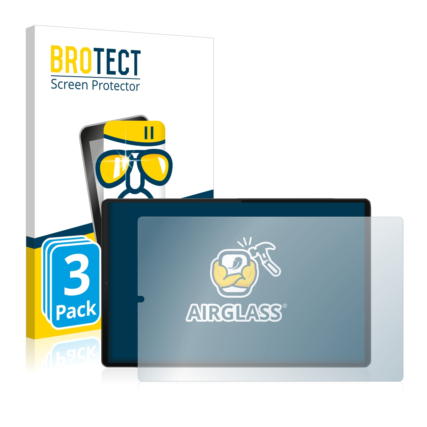 Tab Airglass BROTECT Plus) klare Lenovo FHD Schutzfolie(für M10 3x