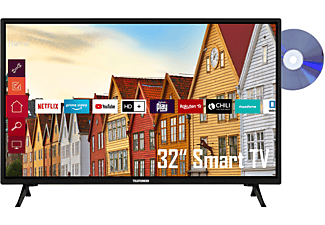 TELEFUNKEN XF32K559D LED TV (Flat, 32 Zoll / 80 cm, Full-HD, SMART TV)