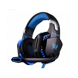 Auriculares gaming - KLACK KG2000, Supraaurales, compatible con PS4 Xbox One Nintendo Switch iPad PC Gaming,