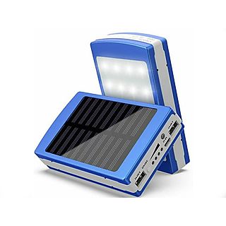 Powerbank  - CARGADOR KSUN SOLAR KLACK, 20000 mAh, Cargador teléfono auriculares altavoz Azul