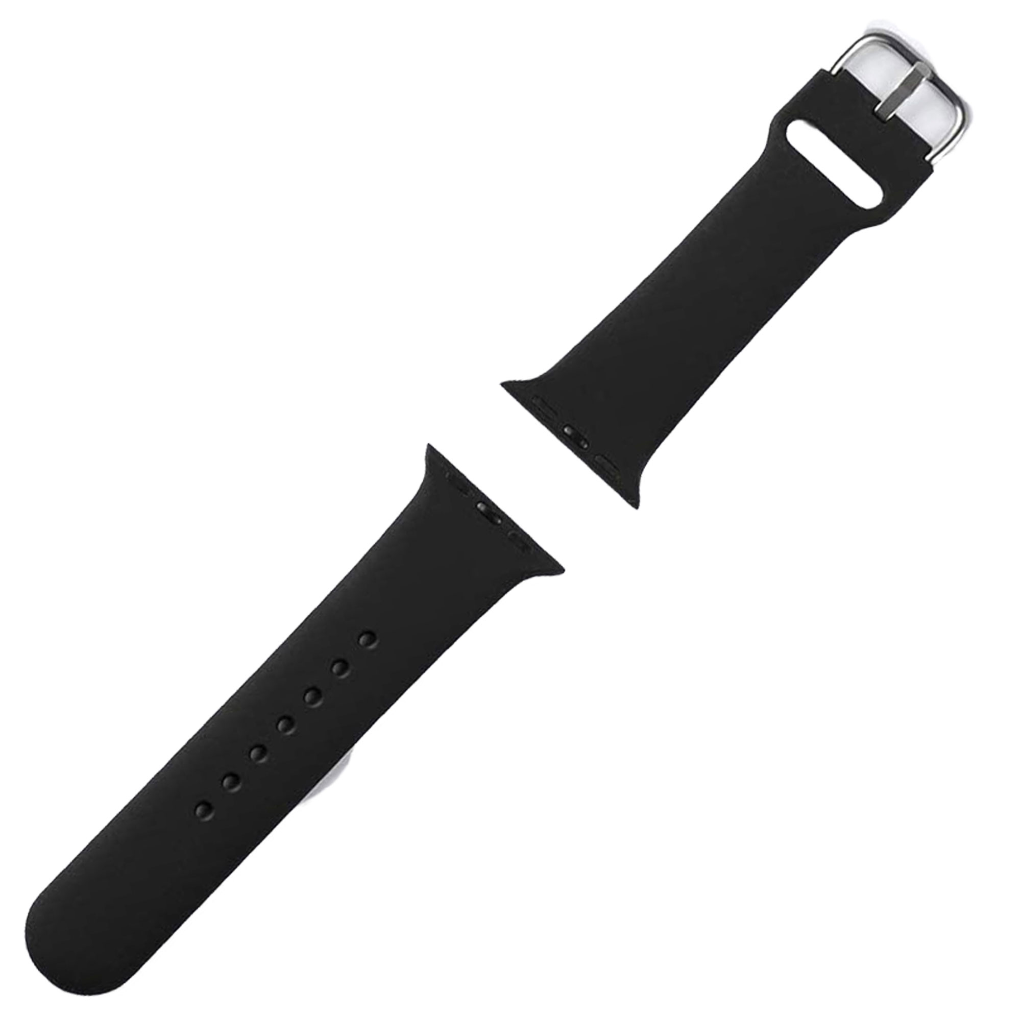 Watch 38-0122BSAP-SW Ersatzarmband, mm, 41 Apple passend LOOKIT (Länge Schwarz Watch Watch / Apple, S), Ersatzband mm, 40 für Watch mm, 38