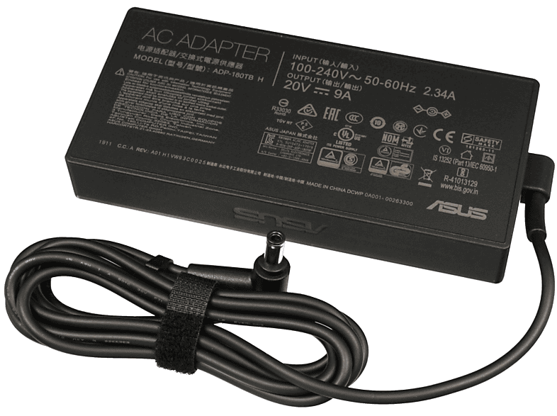 ASUS 0A001-00263400 kantiges Original Netzteil 180 Watt