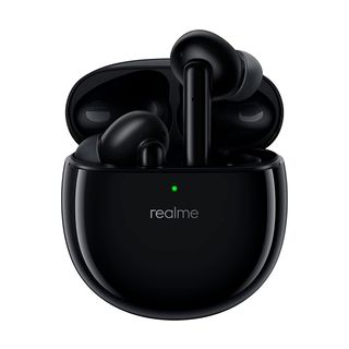 Auriculares True Wireless - REALME Buds Air Pro, Intraurales, NEGRO