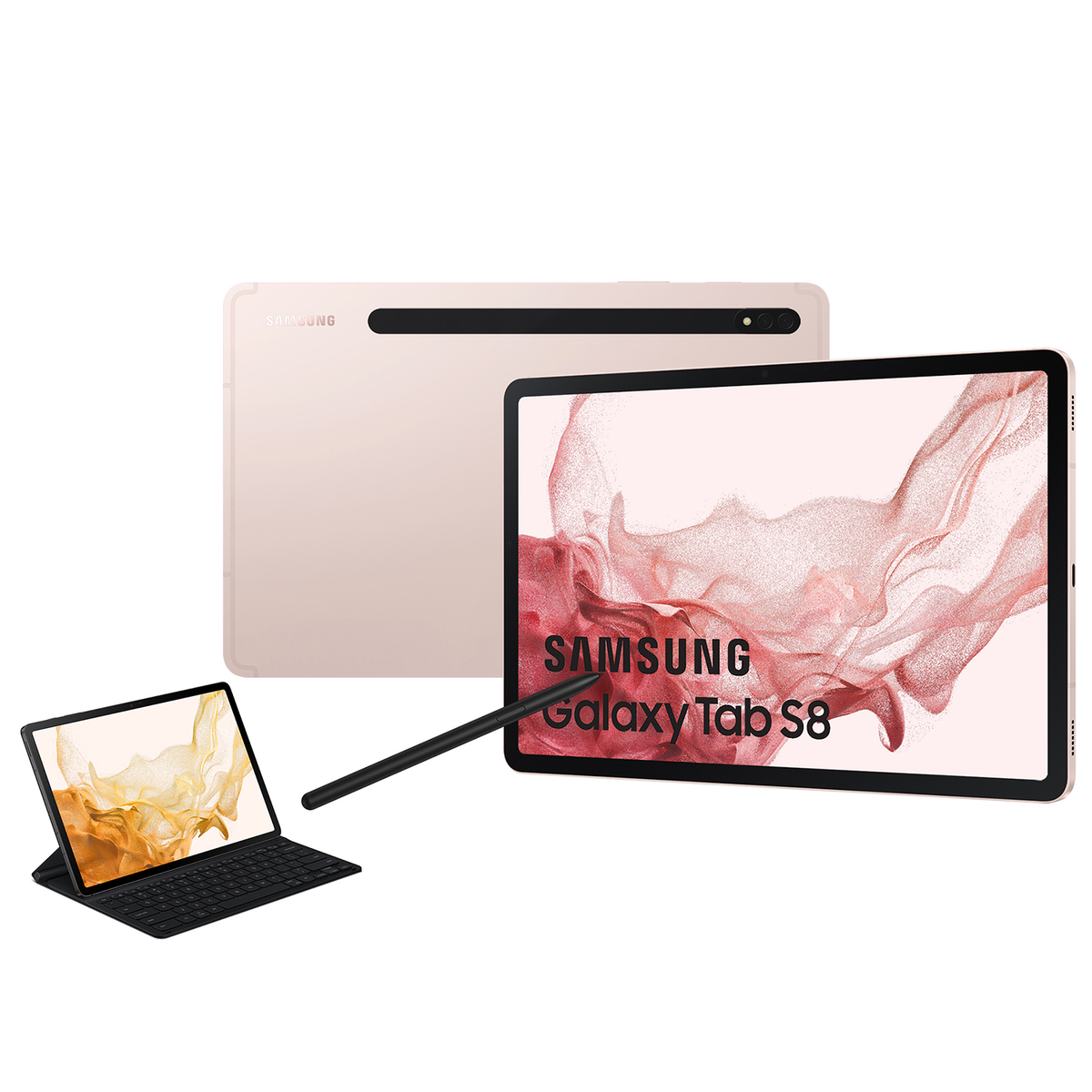 SAMSUNG Galaxy Tab S8 Wi-Fi, Tablet, 256 GB, 11 Zoll, pink