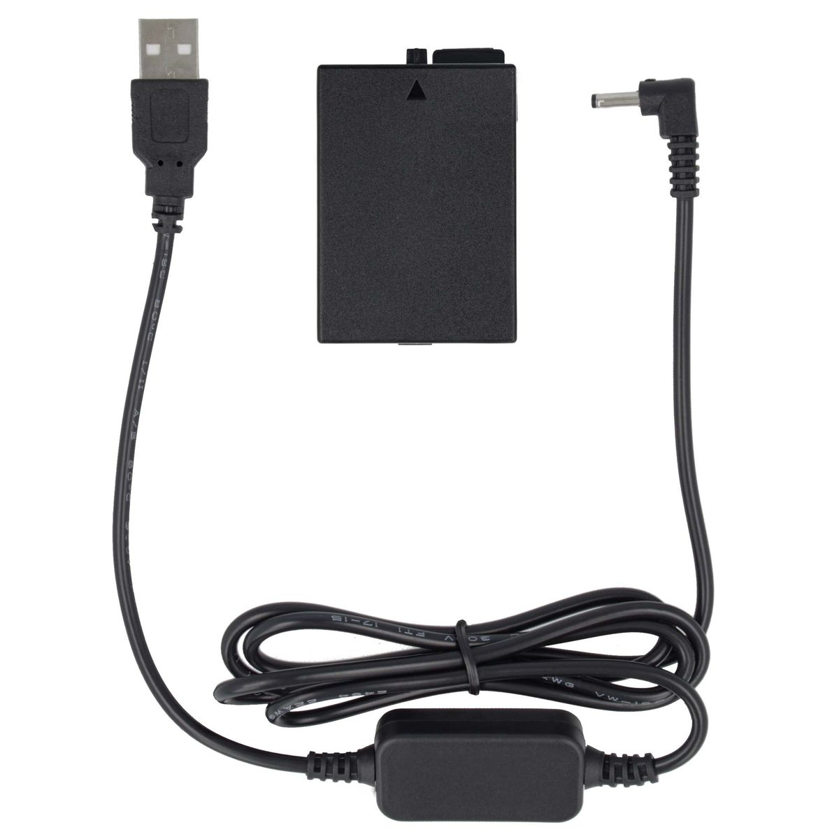 AKKU-KING USB Adapter Canon keine Kuppler Angabe kompatibel Canon, mit Ladegerät DR-E8 