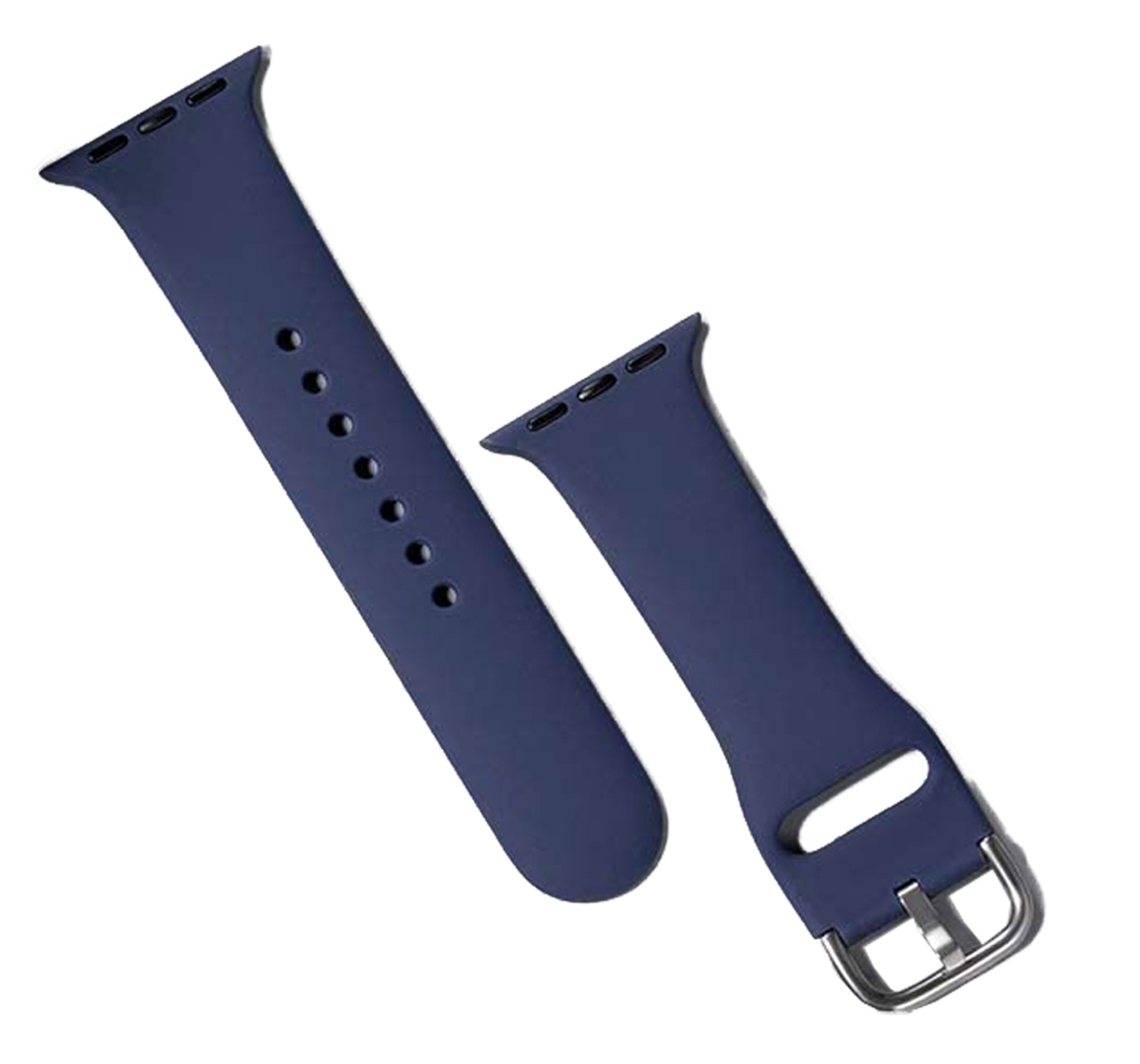 Watch / (Länge LOOKIT Ersatzband Apple Blau passend 42-0122BSAP-DBL Apple, für Watch Ersatzarmband, 42mm/44mm/45mm, L),