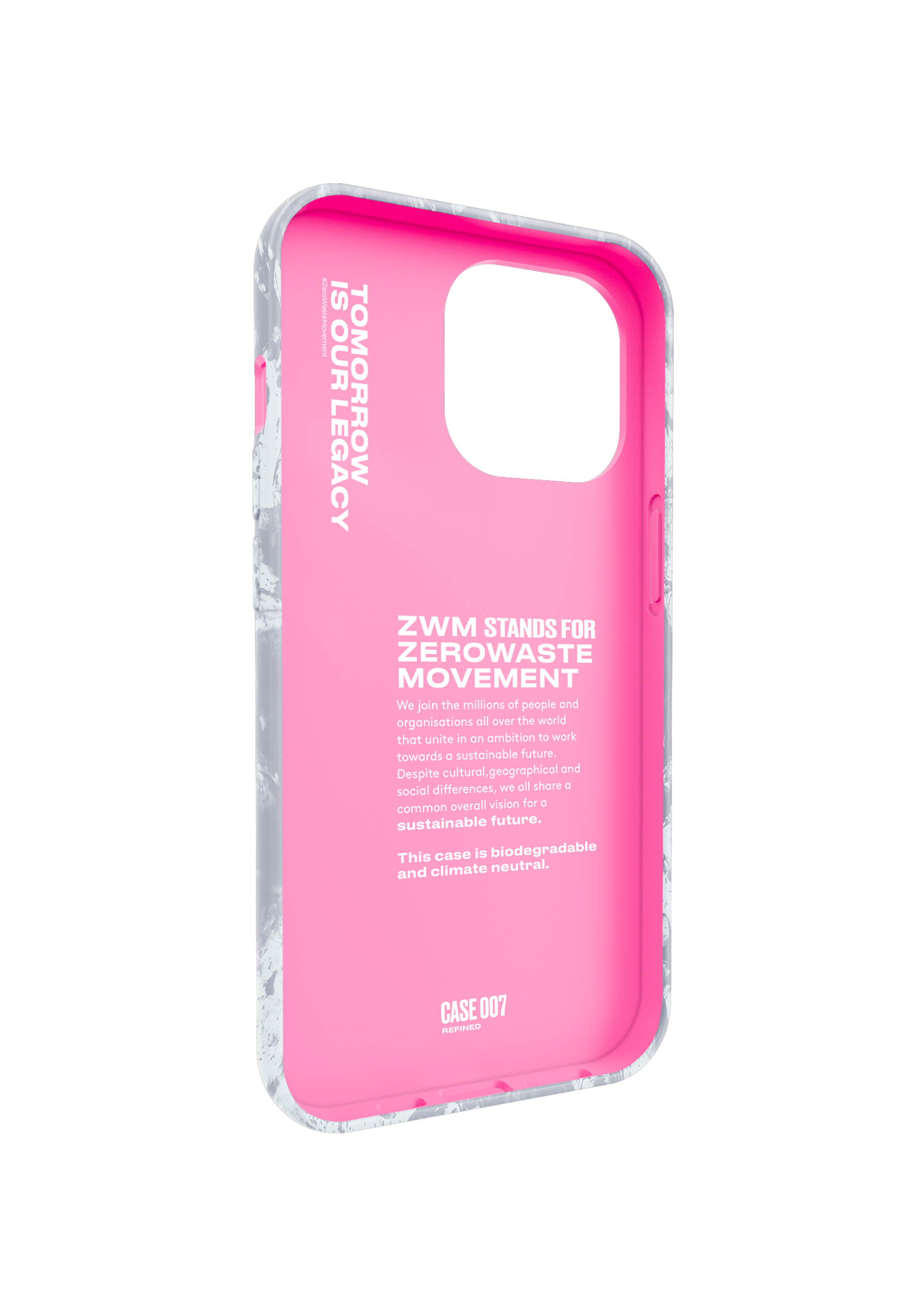 _13PM, 12/12 Pro, iPhone ZWM gray/pink Backcover, Apple,