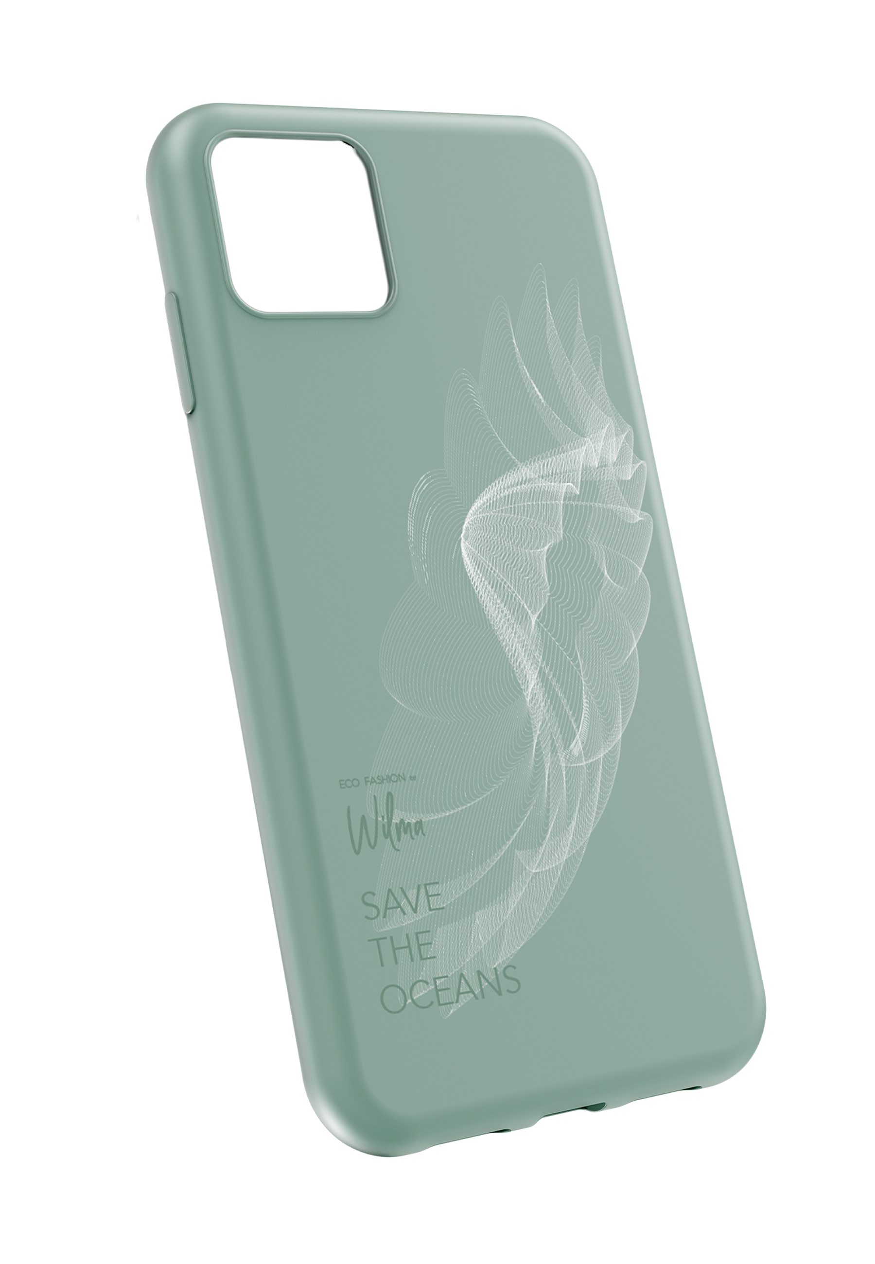 ECO FASHION BY WILMA Backcover, 11 Apple, IP11P, iPhone green PRO
