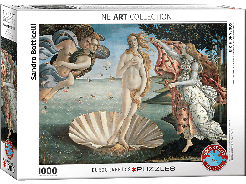 1000 Venus - Puzzle - Teile Sandro Botticelli der Geburt