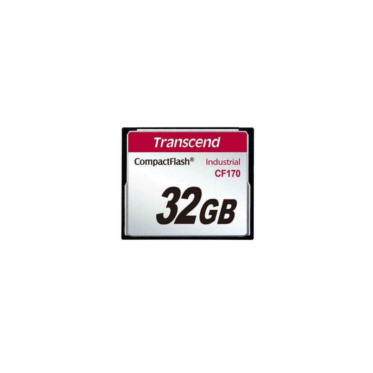 TRANSCEND TS32GCF170, Compact Flash Speicherkarte, 32 GB, 87 MB/s