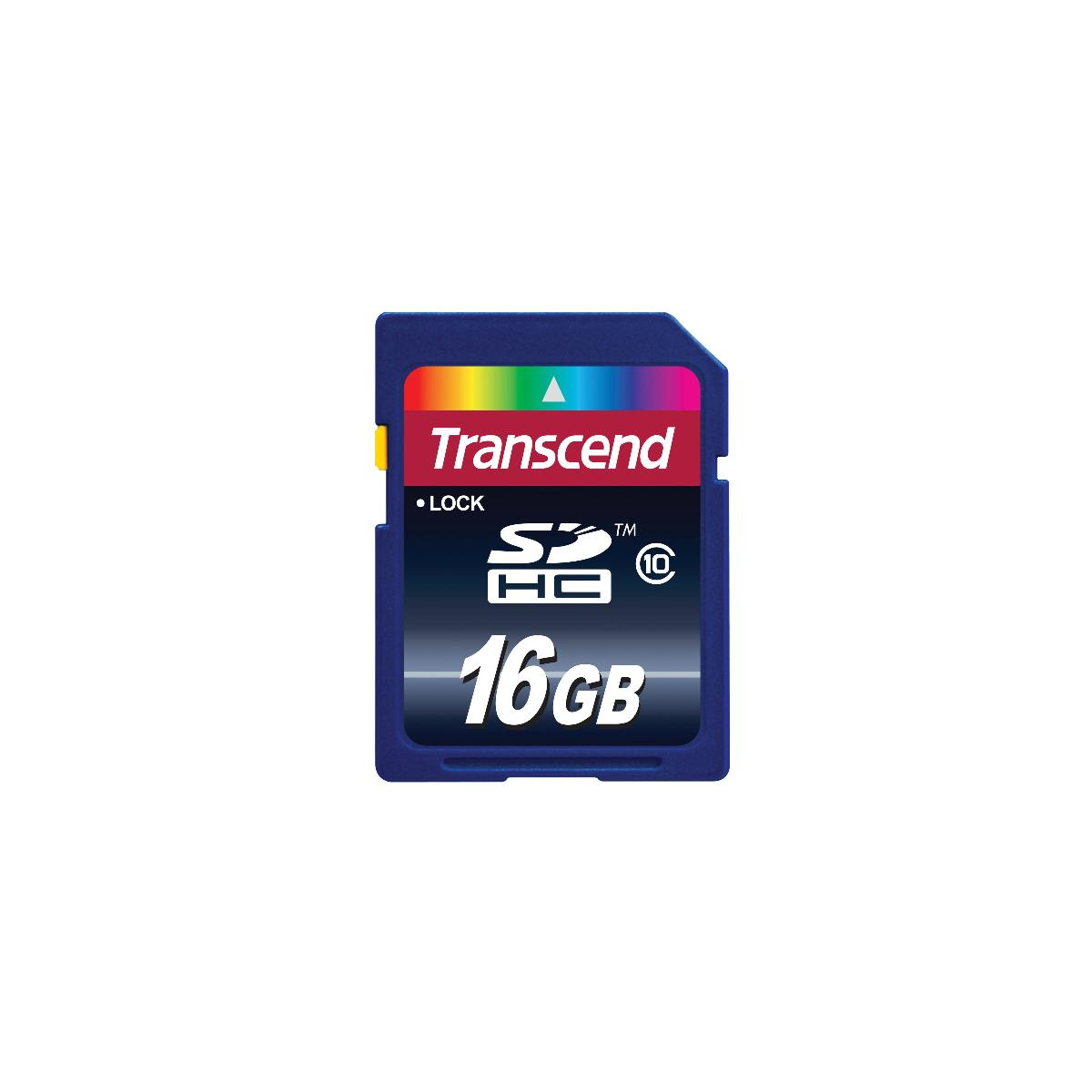 TRANSCEND TS16GSDHC10, SDHC Speicherkarte, 16 20 GB, MB/s