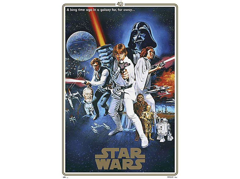 Star Wars - Classic - 40 Anniversary - One Sheet