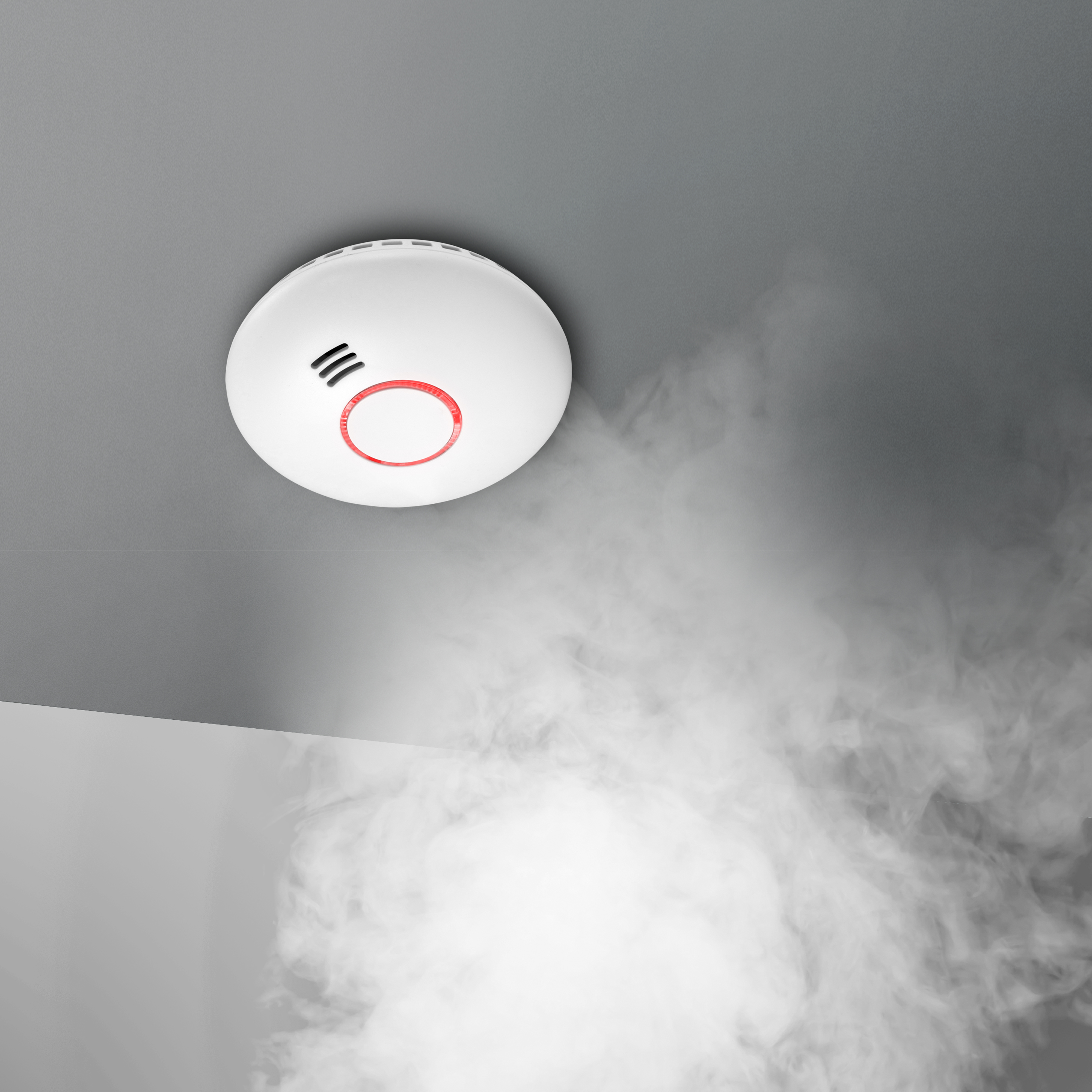 Rauchmelder, Pack 3er Weiß App-steuerbare SMART-SMOKE10 Smarte ALECTO - -