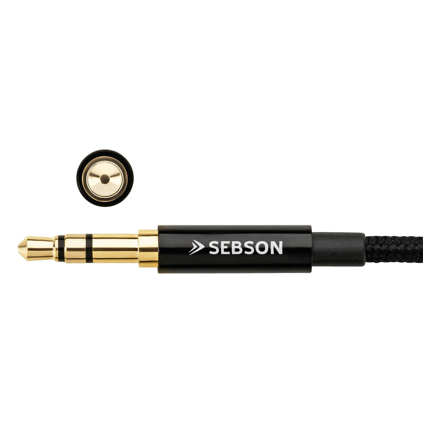 m SEBSON AUX_1M1F_2M, Audiokabel, 2