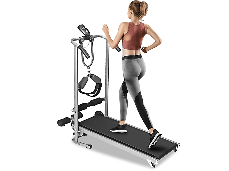 GEEMAX LX494-Manuelles Laufband Laufband, grau | SATURN