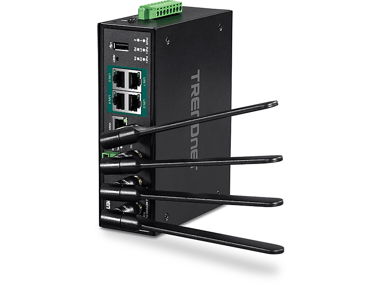 TRENDNET TI-WP100 Industrial PoE+ Router Industrial Networking