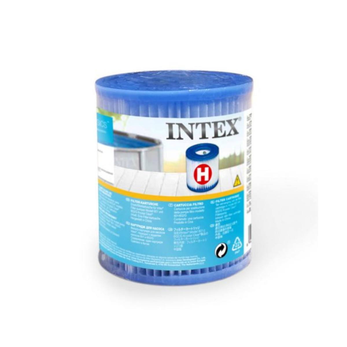 INTEX Typ H, für Pumpen Filterkartusche, weiß #28602