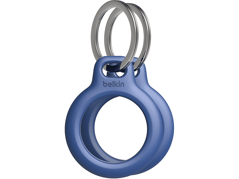 BELKIN Secure Holder AirTag Schlüsselanhänger, blau