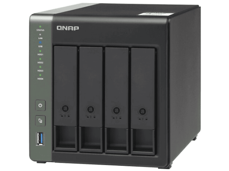 QNAP SYSTEMS TurboNas TS-431KX-2G 12TB (= mit 4x Festplatte 3TB BESTE WAHL) 12 TB 3,5 Zoll extern