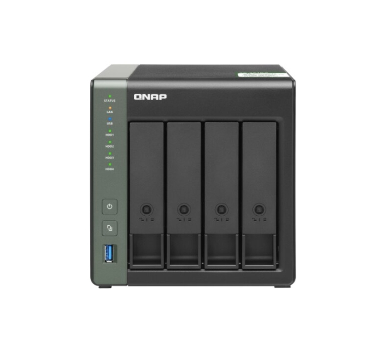 QNAP SYSTEMS TurboNas TS-431KX-2G ST 1TB 4x Festplatte mit 4 (= TB 3,5 extern Zoll 4TB IRONWOLF)