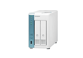 QNAP SYSTEMS TurboNas TS-231P3-2G 16TB (= mit 2x Festplatte ST 8TB IRONWOLF) 16 TB 3,5 Zoll extern