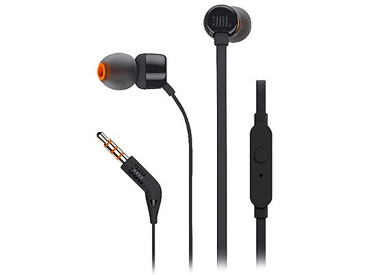 JBL T110BT, In-ear Kopfhörer Bluetooth schwarz