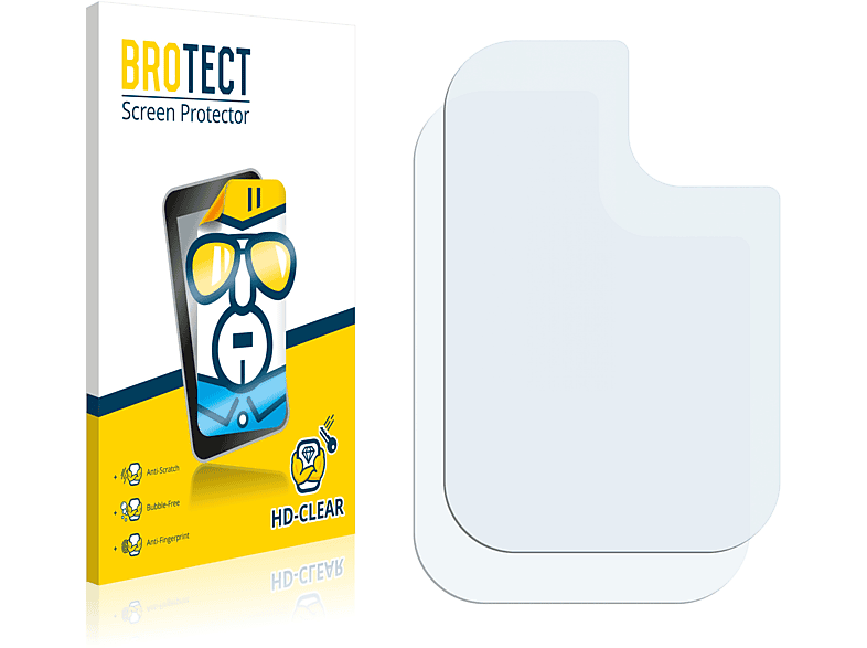 BROTECT 2x klare Schutzfolie(für Samsung Galaxy A21s)