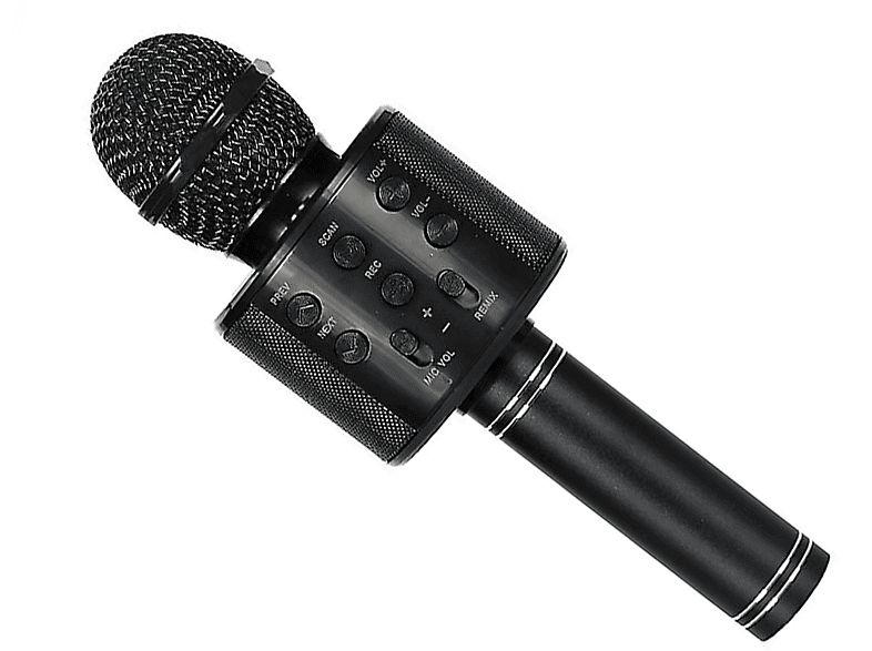Karaoke Micrófono Inalambrico - KSING KLACK, Juguete Altavoz Bluetooth Rosa