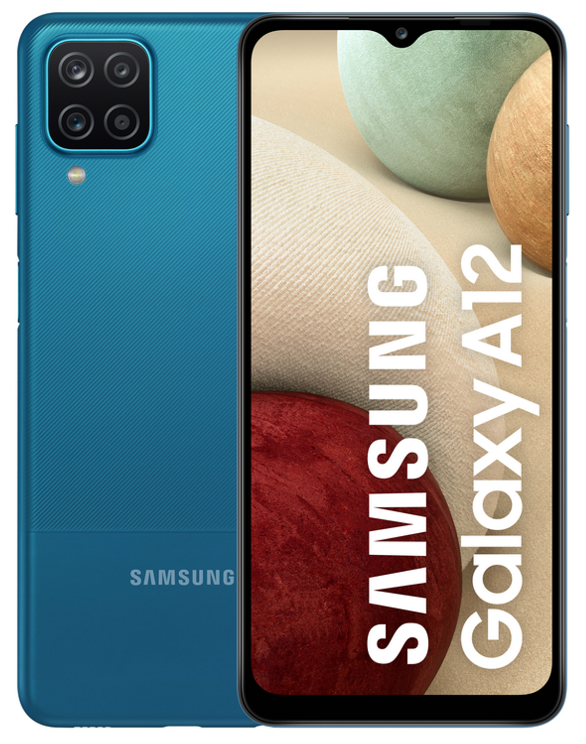 Móvil - Galaxy A12 SAMSUNG, Azul, 64 GB, 6,5 ", MTK6765