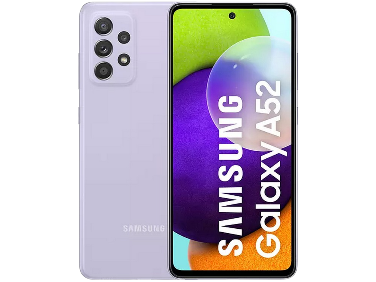 Móvil Galaxy A52-SAMSUNG, Violeta, 128 GB, 6,5 "", Snapdragon 720 G