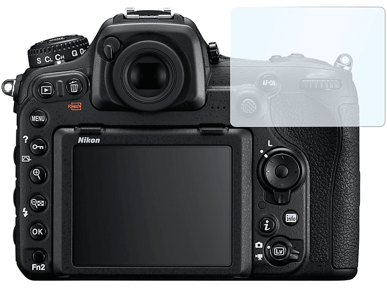 SLABO 2 x Panzerschutzfolie Shockproof Displayschutz(für Nikon D500 |  D580 |  D600 |  D610 |  D7100 |  D7200 |  D750 |  D780 |  D800)