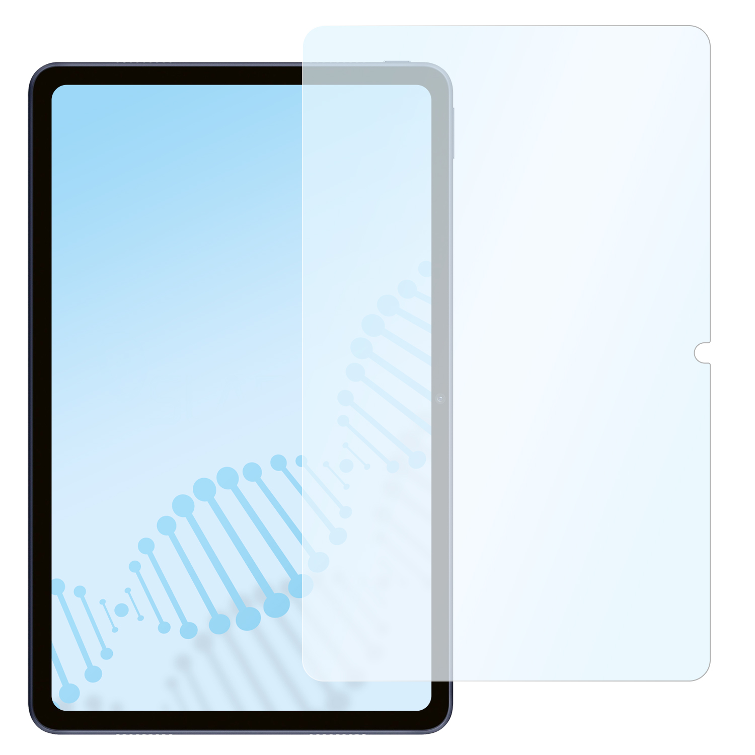 SLABO antibakterielle flexible Hybridglasfolie 10.4) Displayschutz(für MatePad Huawei