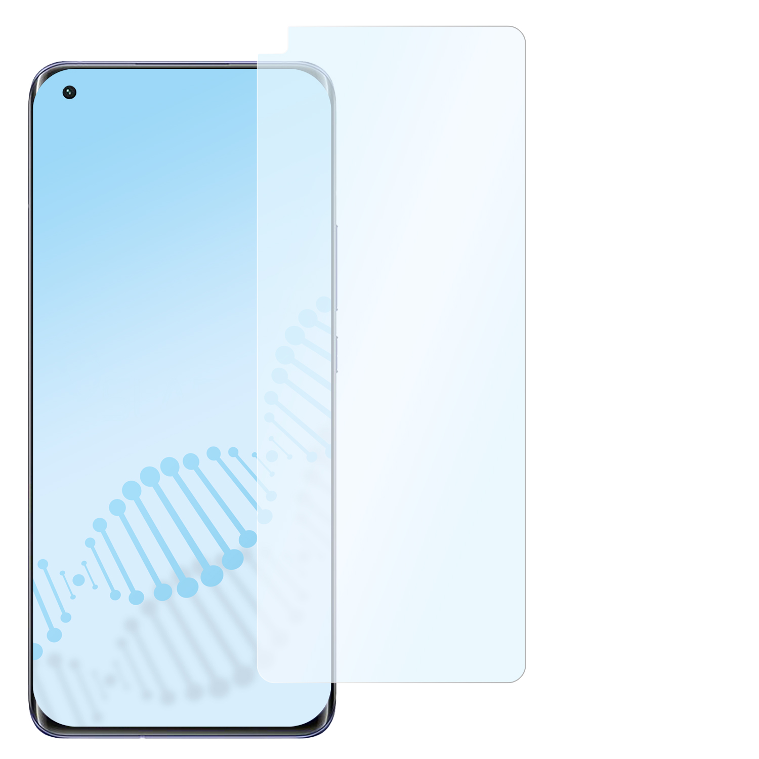 SLABO antibakterielle flexible Hybridglasfolie Displayschutz(für Ultra) | 11 Mi 11 (5G) Mi Xiaomi