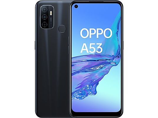 Móvil  - A53 OPPO, Negro, 64 GB, 4 GB, 6,5 ", Qualcomm Snapdragon 460 (SM4250)