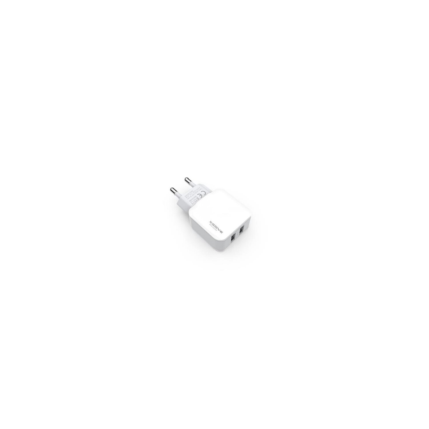 COFI 2x USB 2.1A Ladegerät Weiß Universal, Typ-C 3m