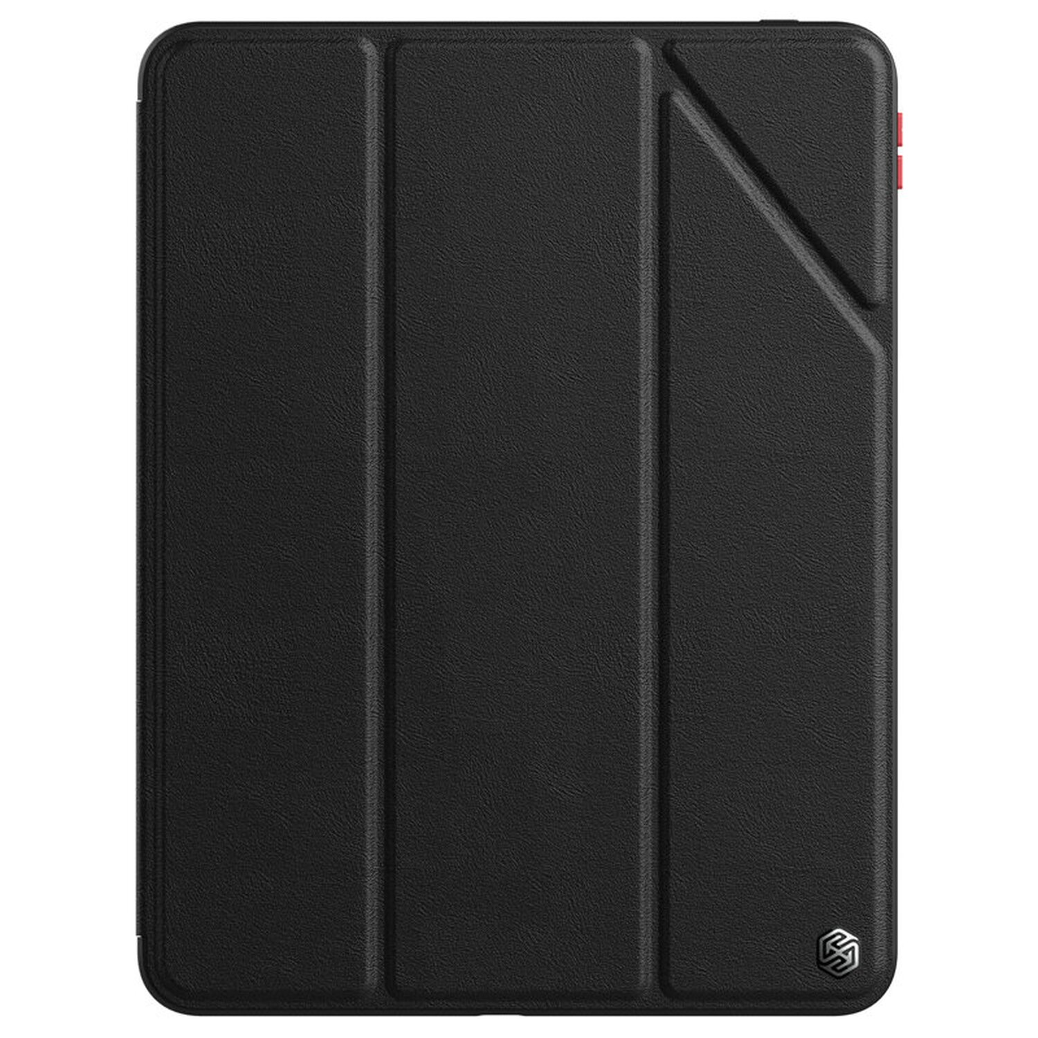 Kunstleder, Ledertasche Apple Tablethülle für Bookcover Schwarz iPad Air 2020 NILLKIN 4