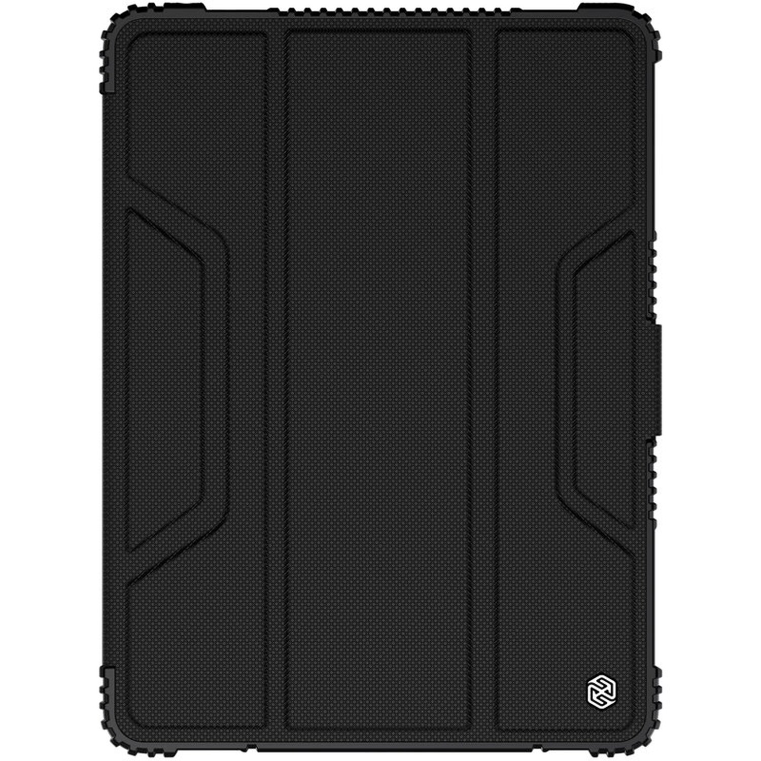 NILLKIN Buch Tasche Tablethülle Bookcover / für Schwarz 2020 / Apple iPad 2021 2019 10.2\