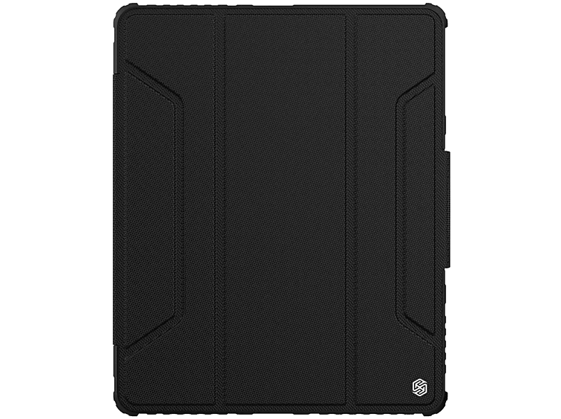 Apple Tasche 2021/2020 Schwarz Buch Bookcover Tablethülle NILLKIN für Pro 12.9\