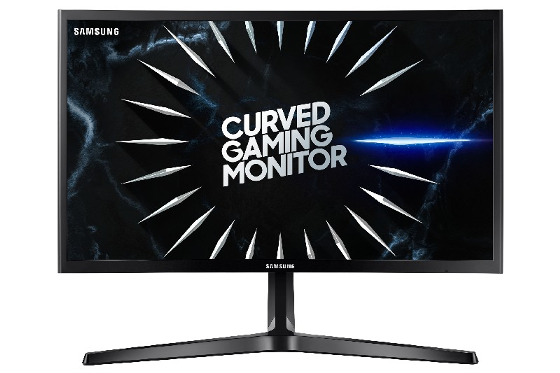 Monitor gaming - Samsung LC24RG50FZRXEN 24'', Curvo, Full HD, 4 ms, 144 Hz, Negro