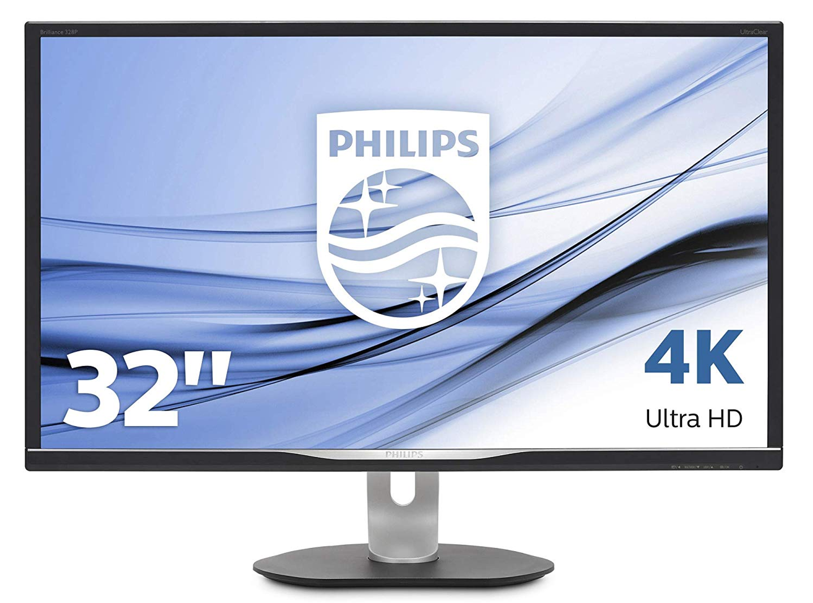 Monitor gaming - 328P6VUBREB 4K UHD/DP/C PHILIPS, 32 ", UHD 4K, 4 ms, DisplayPort 1.4 x 1, HDMI 2.0 x 2, USB-C 3.1 Gen 1 x 1 (ascendente, fuente de alimentación de hasta 60 W), USB 3.0 x 4 (descendente, con función de carga rápida BC 1.2, Negro