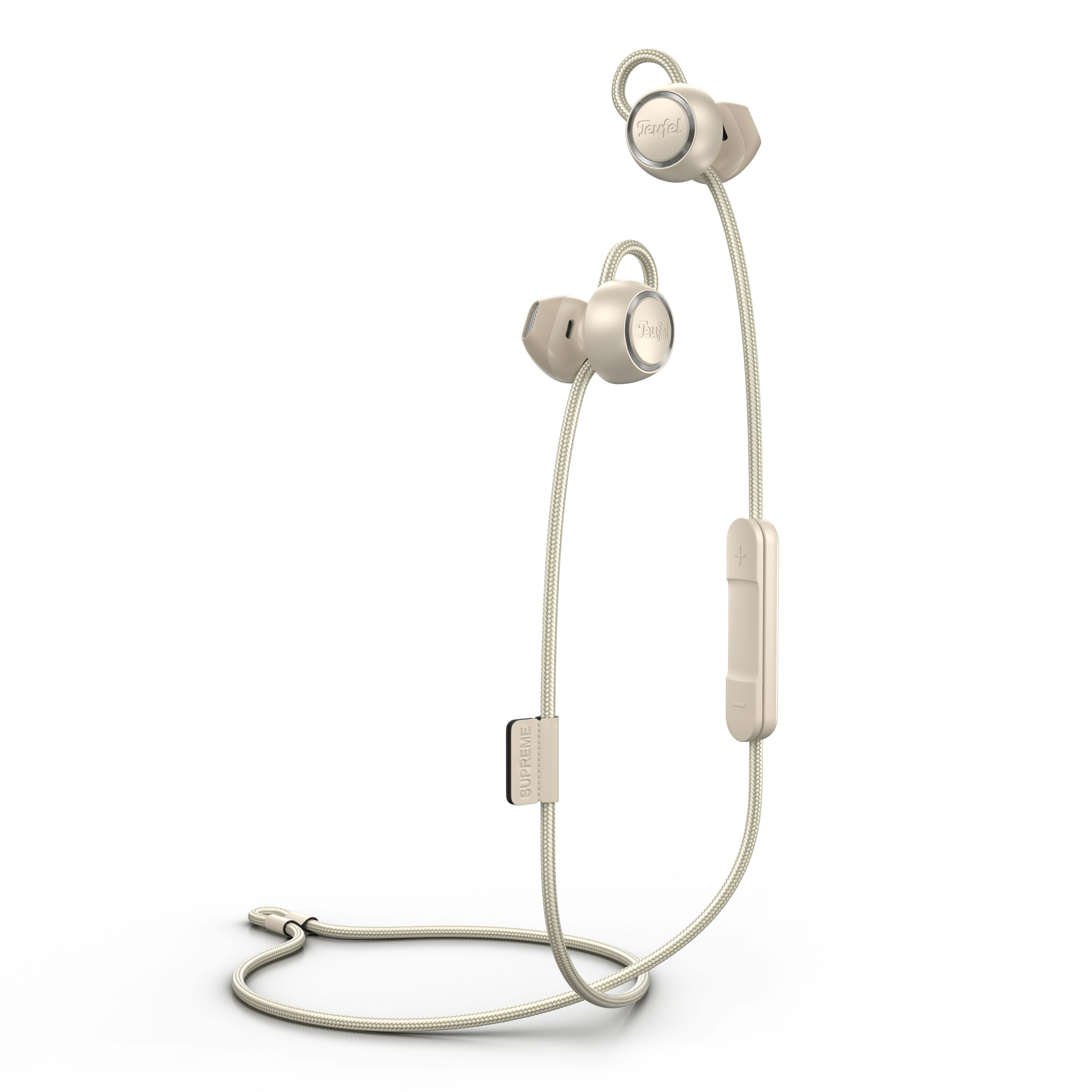 TEUFEL SUPREME IN, In-ear Kopfhörer White Bluetooth Sand
