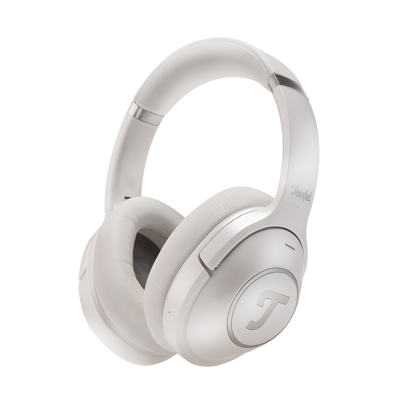 TEUFEL REAL BLUE, Over-ear White Pearl Kopfhörer Bluetooth