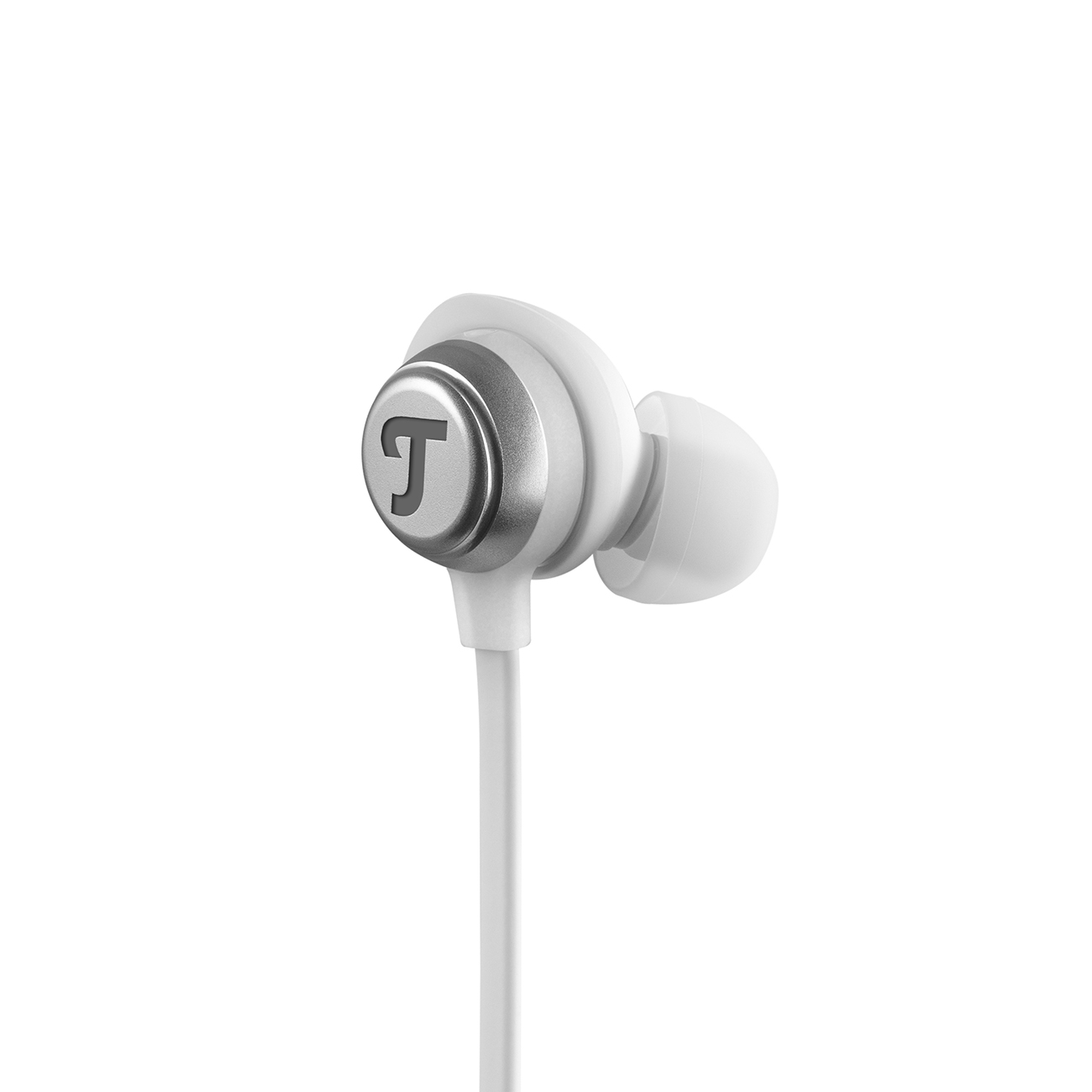 Bluetooth Silver Kopfhörer IN, In-ear REAL White BLUE TEUFEL