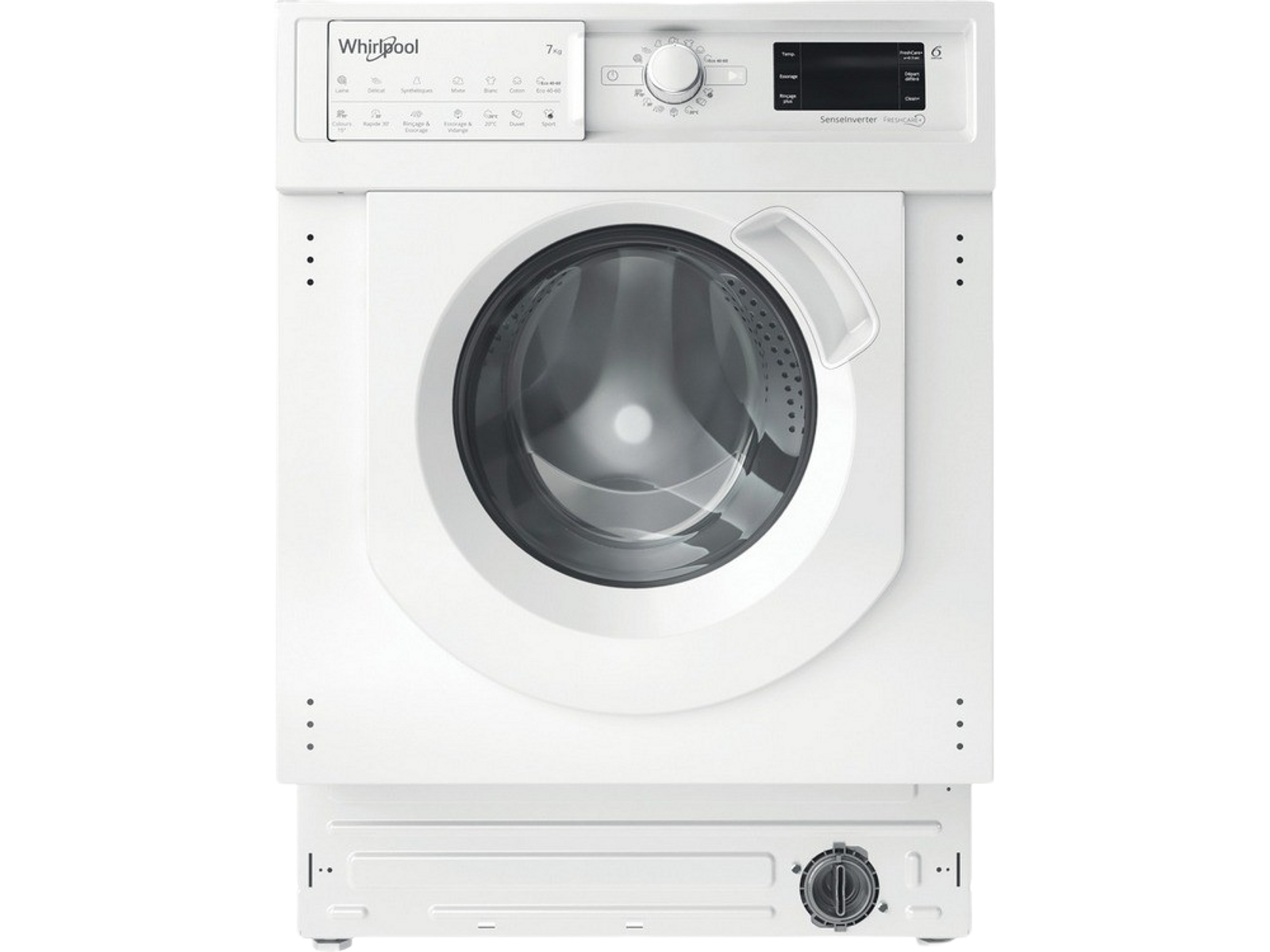 Lavadora - Secadora - BI WDWG 751482 EU N WHIRLPOOL, 7 kg, Blanco