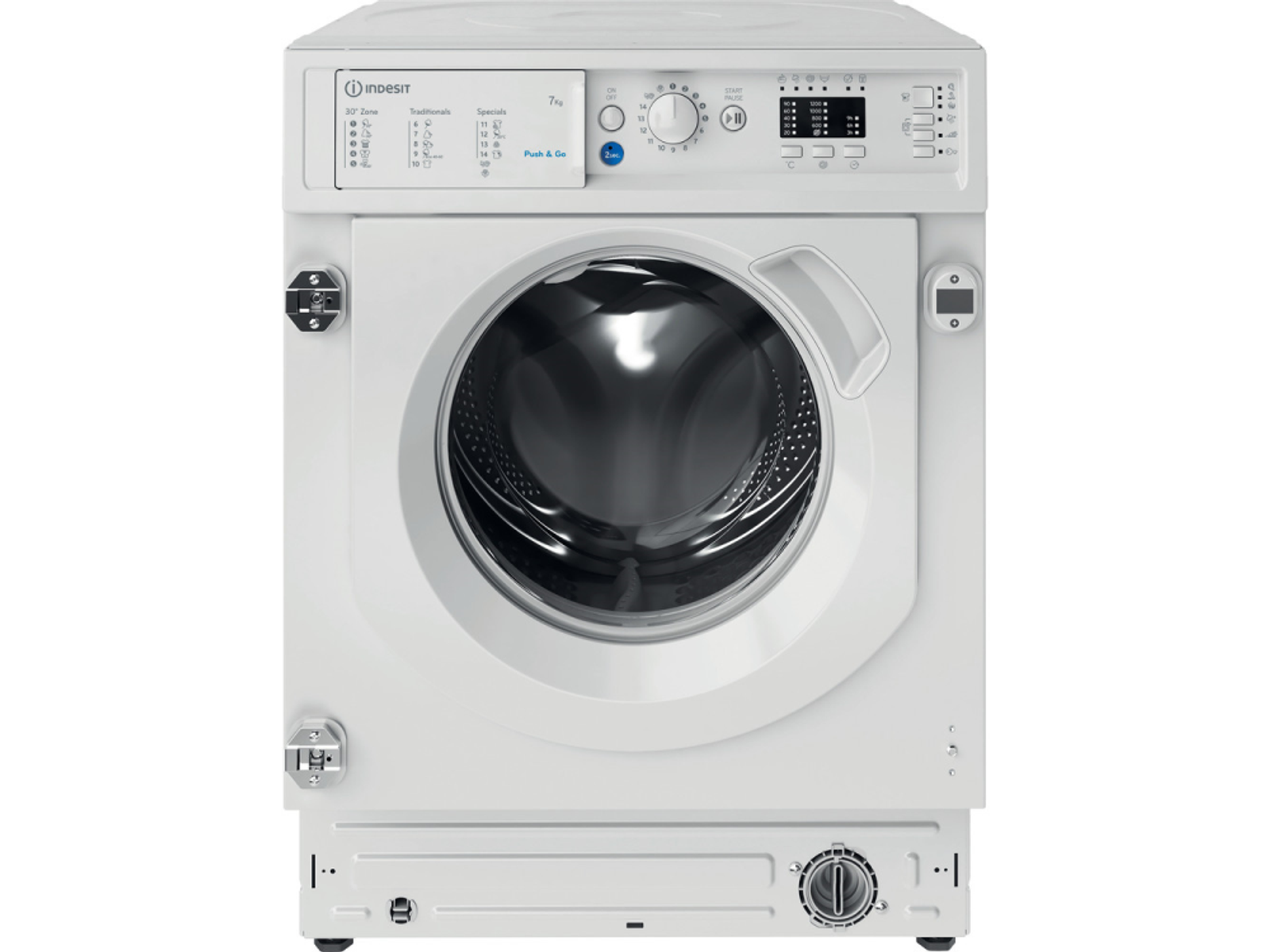 Lavadora carga frontal - BI WMIL 71252 EU N INDESIT, 7 kg, Blanco