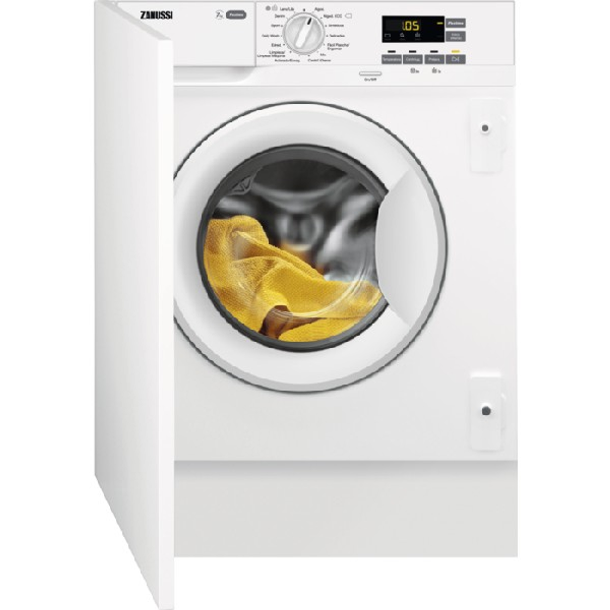 Lavadora carga frontal - ZWI712UDWA 914580244 ZANUSSI, 7 kg, Blanco